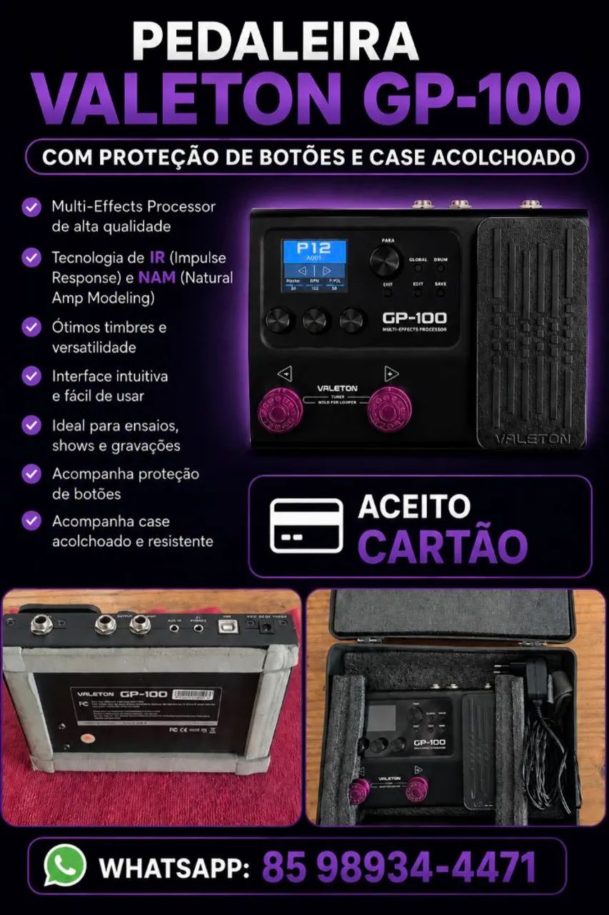 Pedaleira GP100