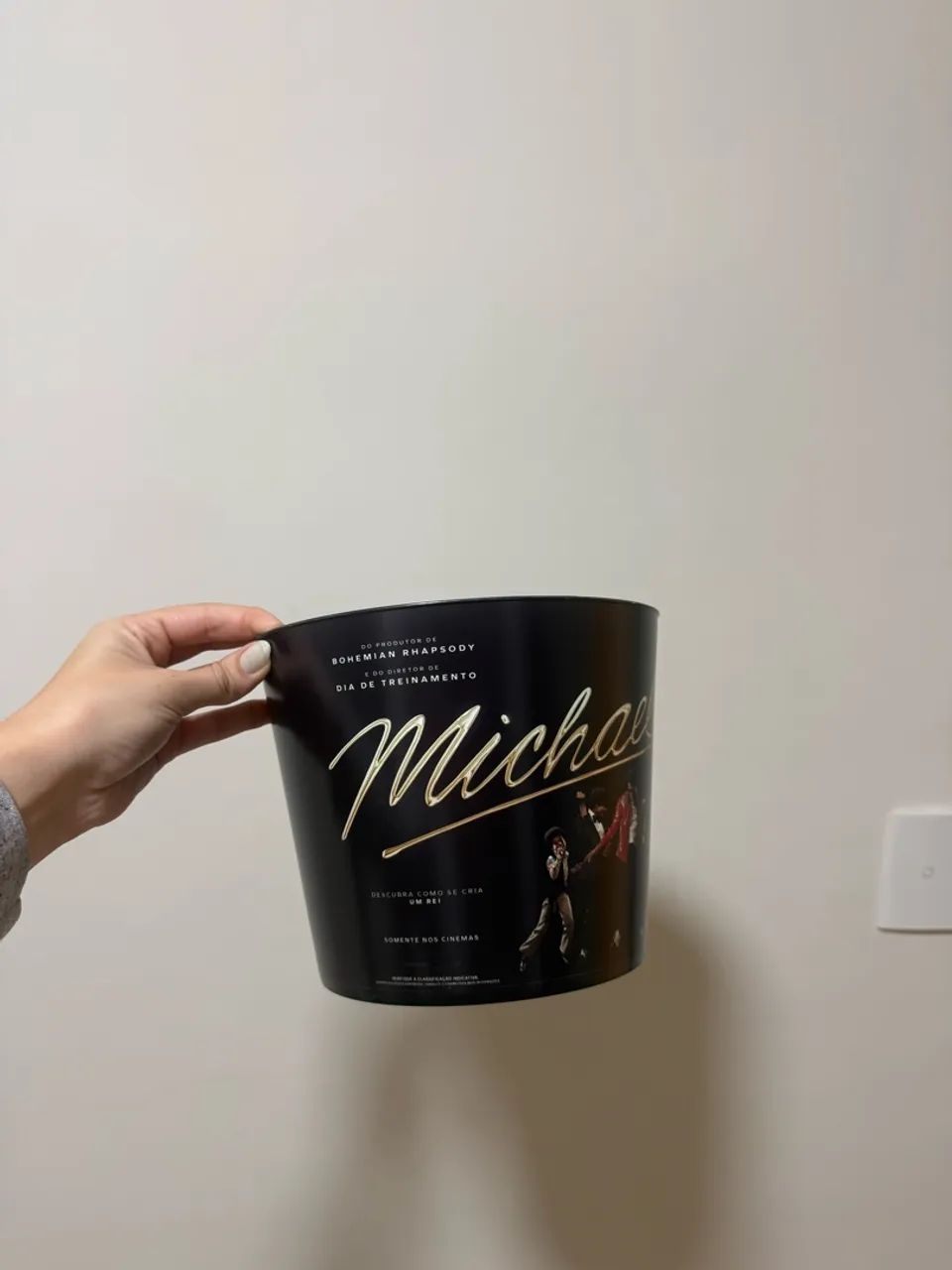 Balde de pipoca do Michael Jackson  - Foto 3