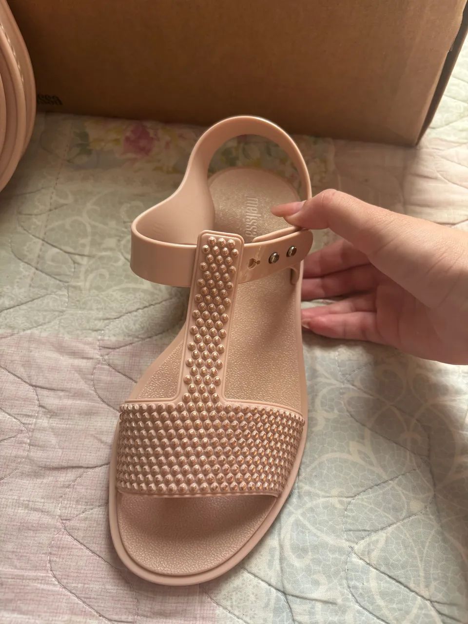 Sandália Melissa + bolsa NUNCA USADAS  - Foto 4