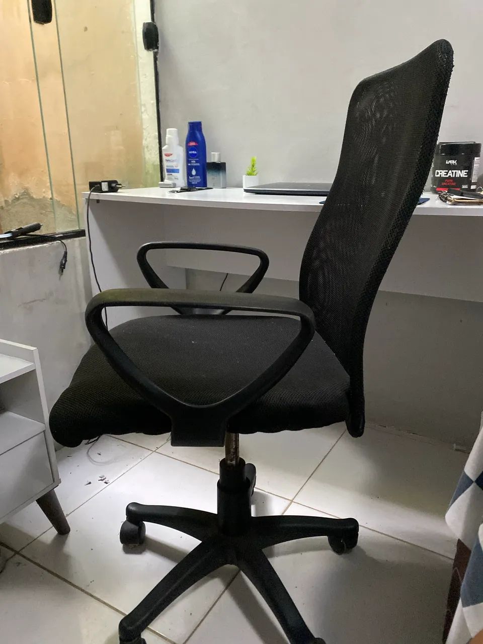 Cadeira para escritório preta - Foto 3