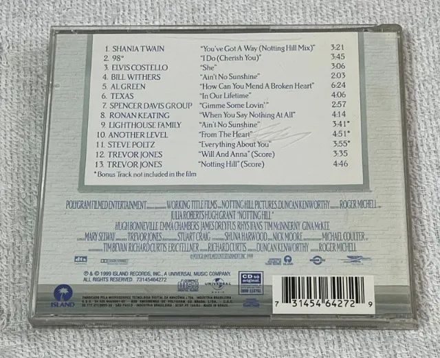 CD Um lugar chamado Notting Hill - Foto 3