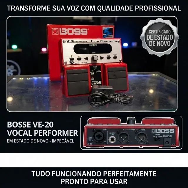 VE-20 BOSS EFEITO DE VOZ - Foto 2