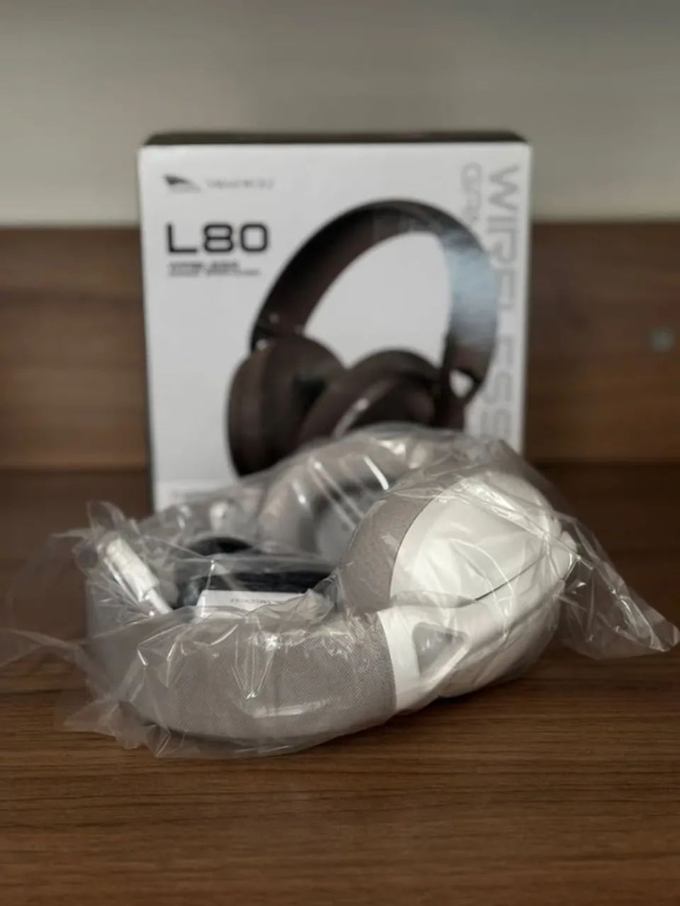 Headset Gamer SMAILWOLF L80 Branco - Novo - Foto 2