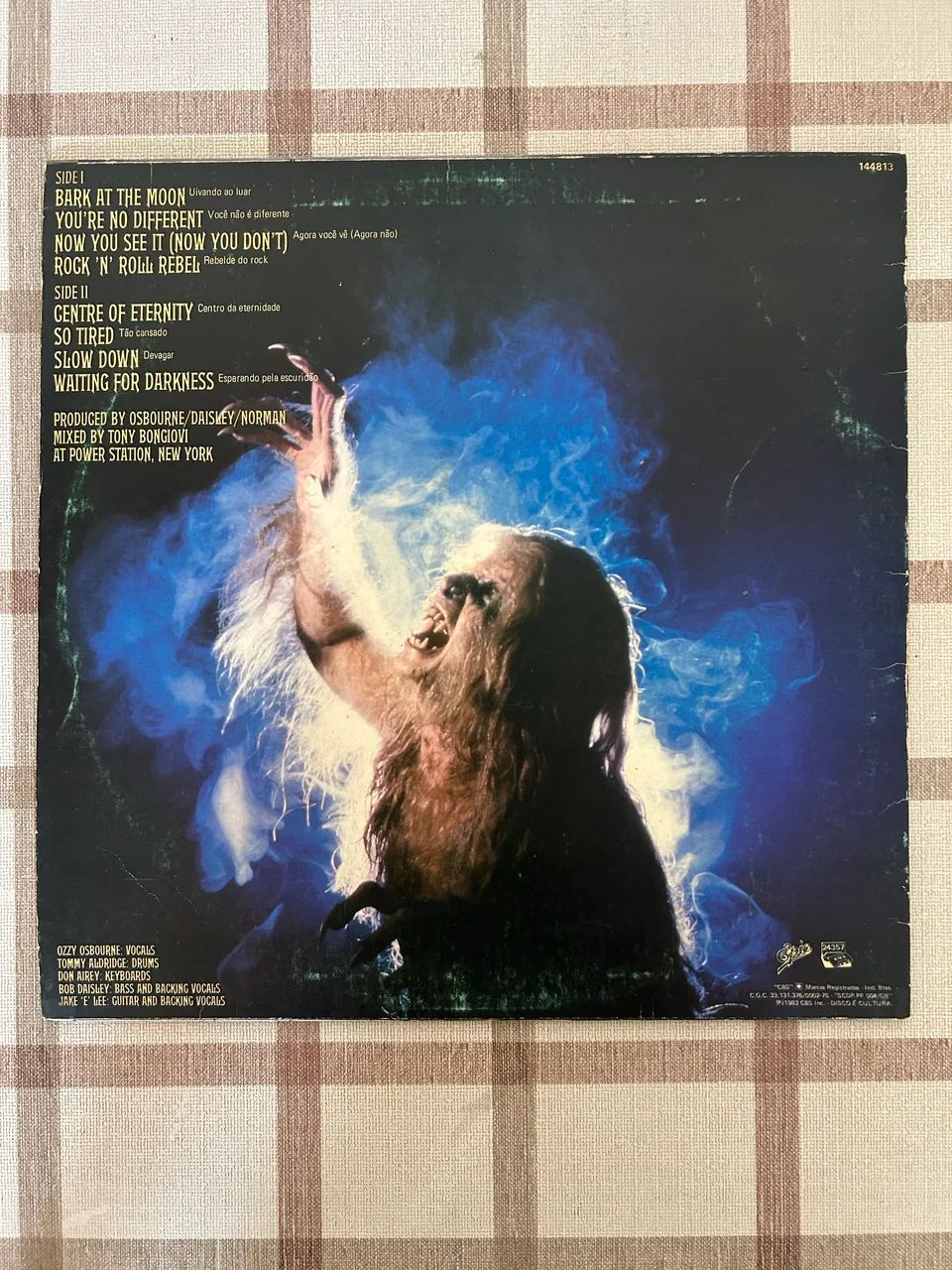 Vinil Ozzy Osbourne - Bark At The Moon (1983)  - Foto 3