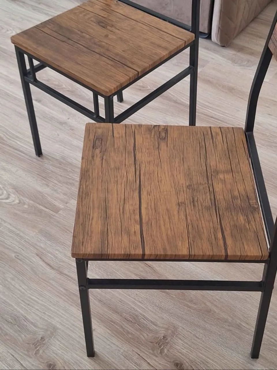 4 Cadeiras estilo industrial  - Foto 2