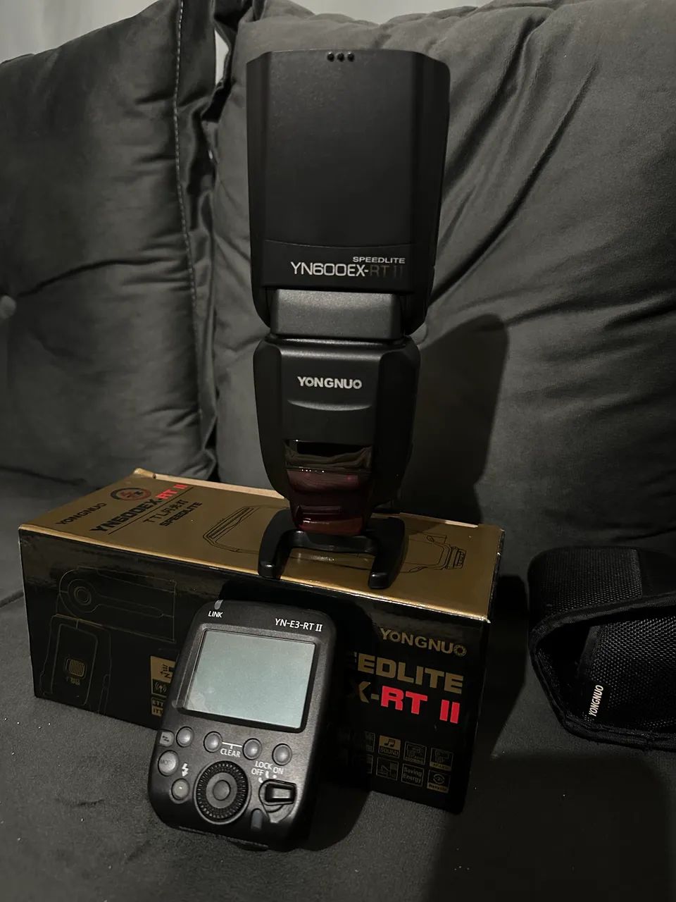 Flash Youngnuo YN600RT II CANON com Rádio Flash - Foto 2