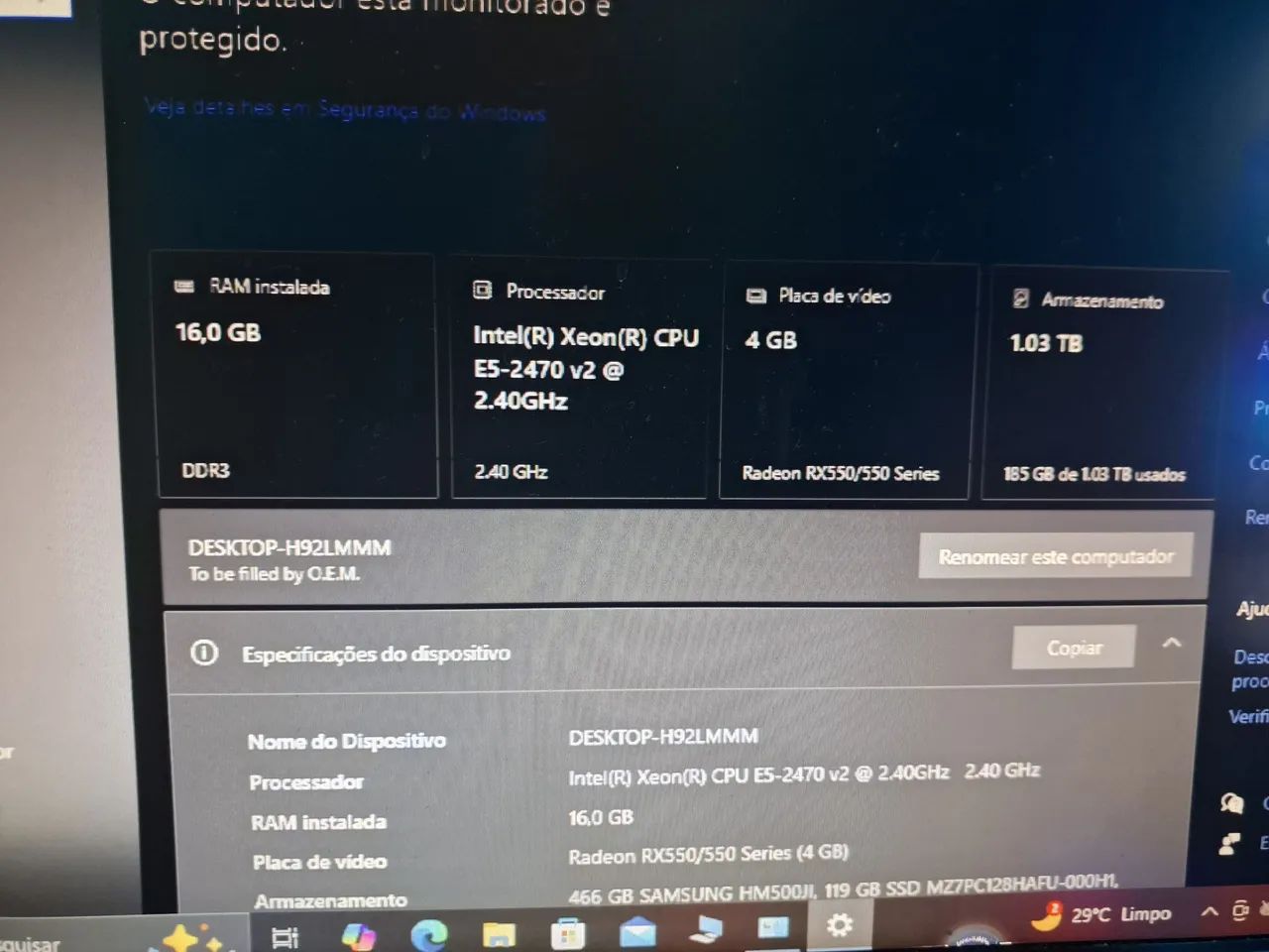 Pc game xeon E5-2470 v2 completo  top - Foto 5