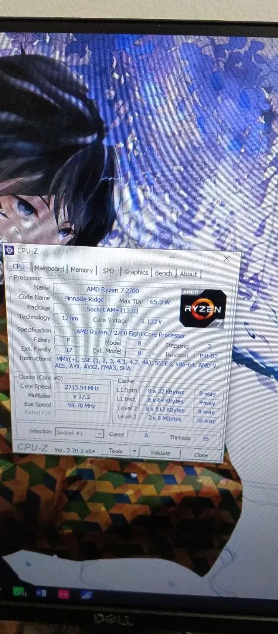 PC gamer amd ryzen 7 2700 - Foto 3