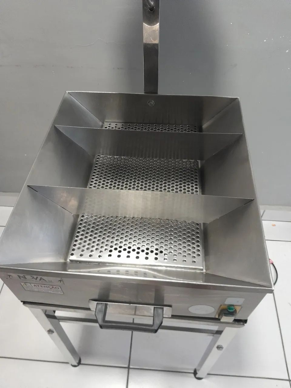 Conservador de frango e batata - 500W + cavalete (nova ind) - Foto 4