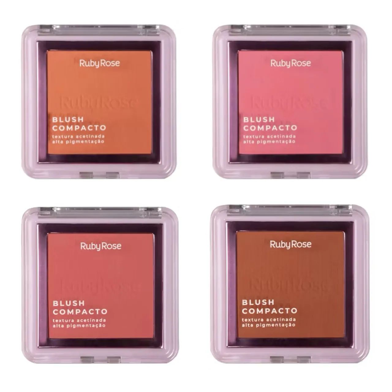 Blush Compacto Ruby Rose