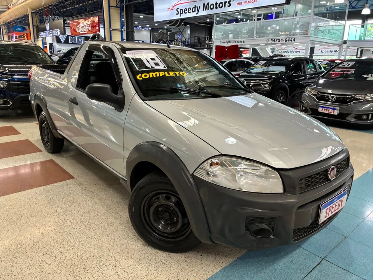 Fiat Strada 1.4 MPI Fire Flex 8V CE 2018 - Foto 2