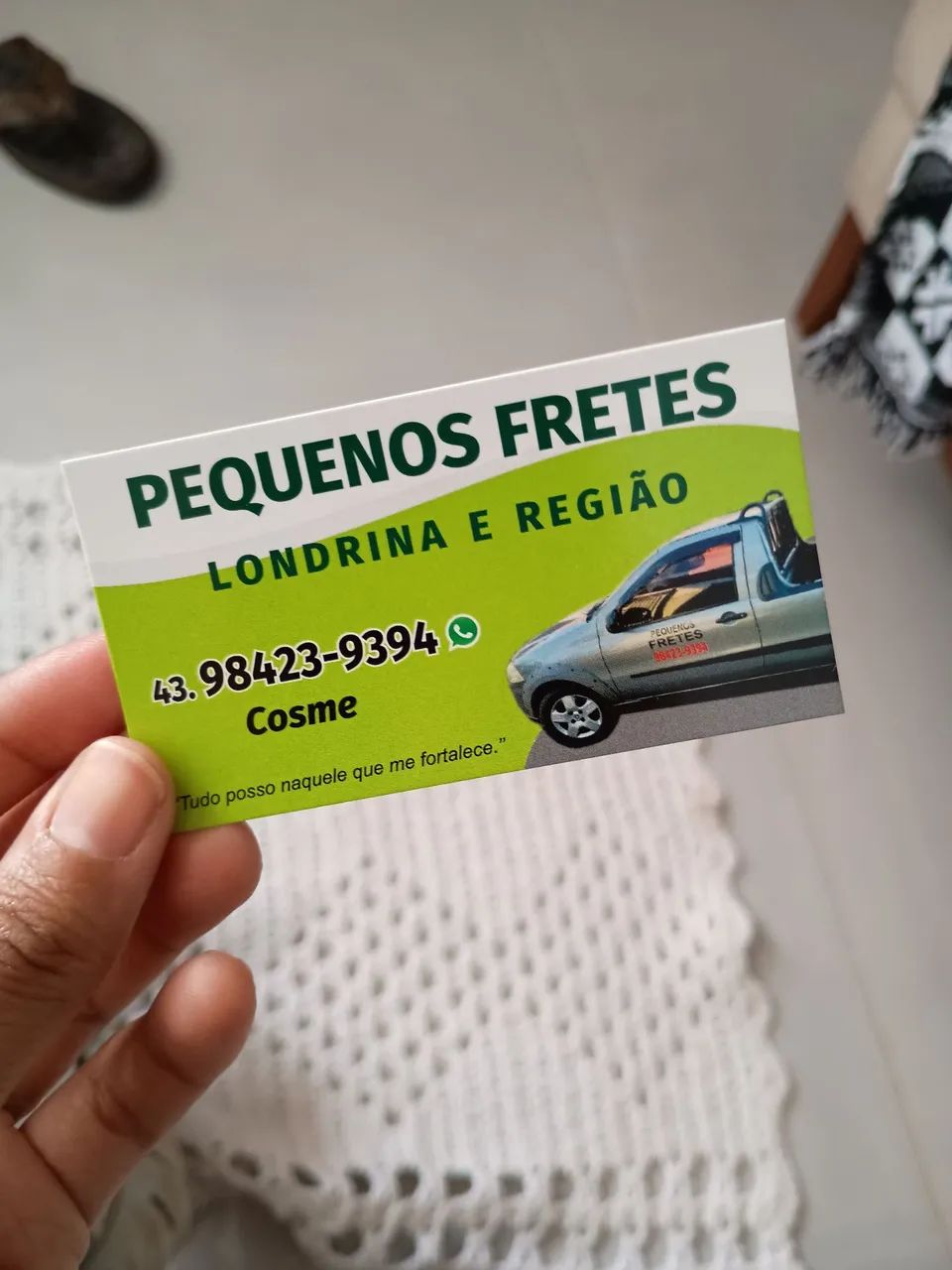 Pequenos fretes