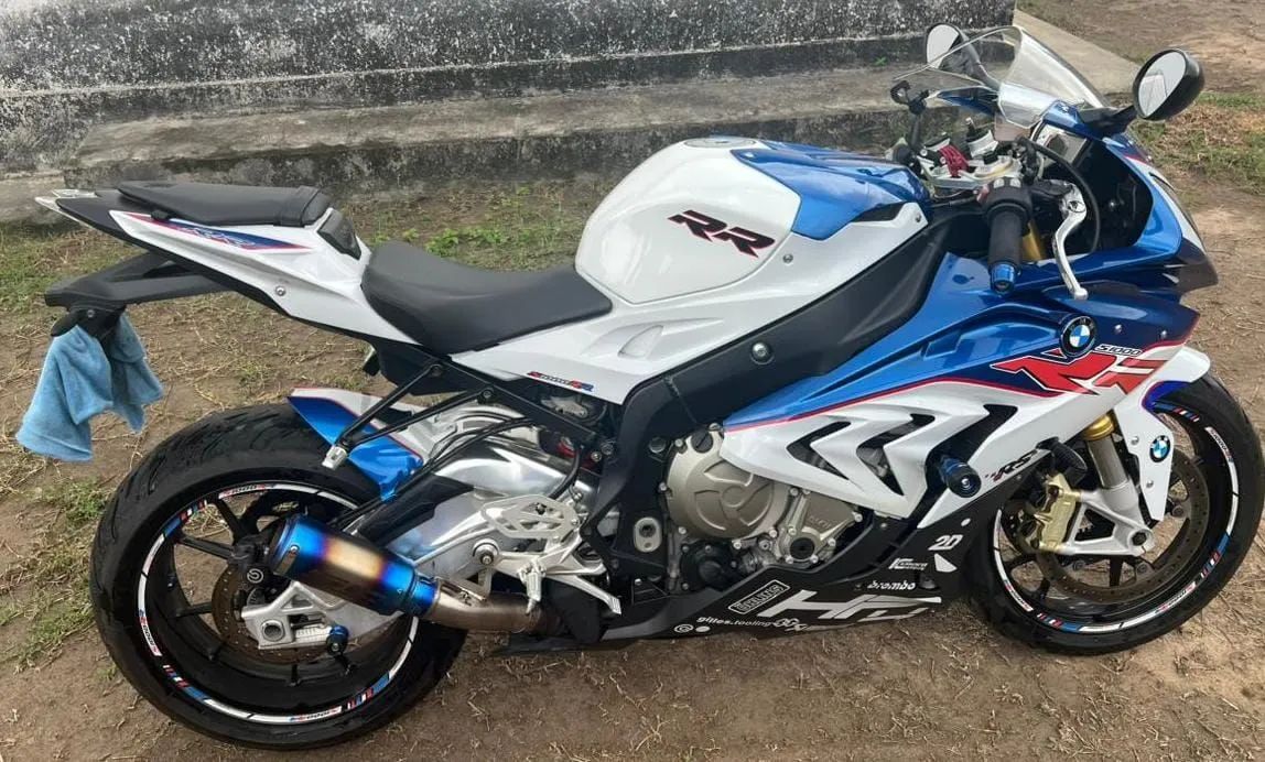 BMW s1000rr com motor danificado  - Foto 2