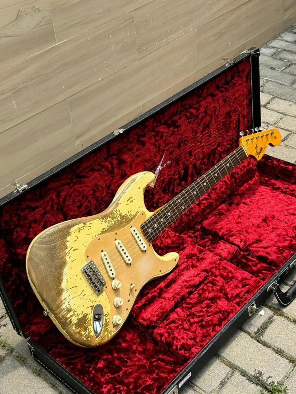 Guitarra Fender Strat Custom Shop 66 Heavy Relic Namm 2019