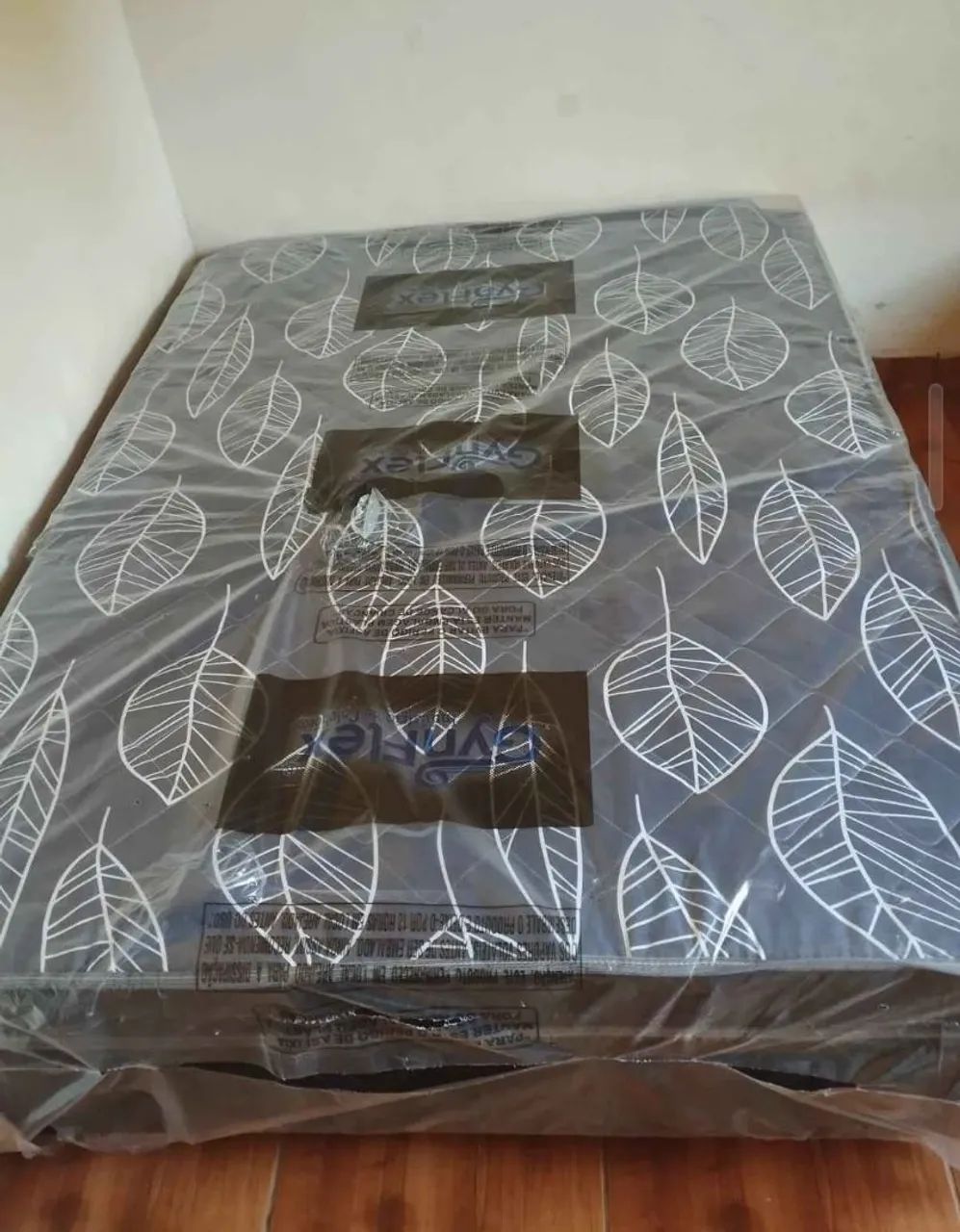 Cama box casal 6cm promoção  - Foto 4