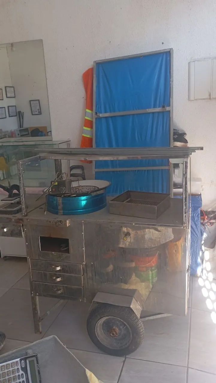 Carrinho de batata frita