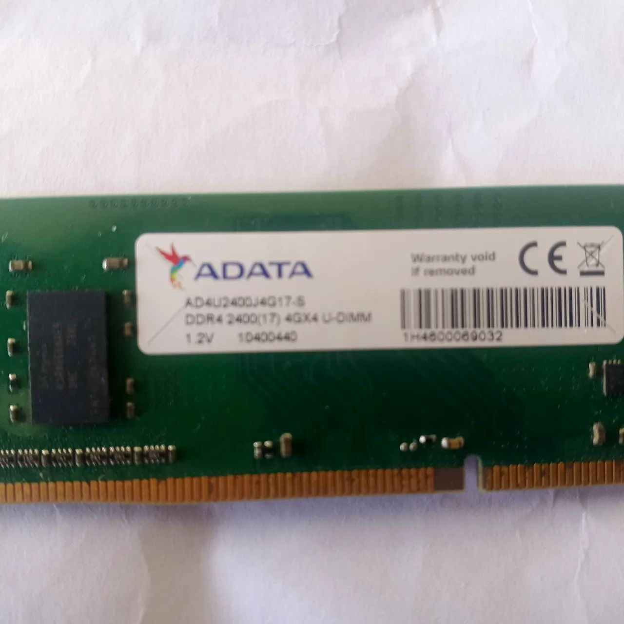 Memória ram ddr4