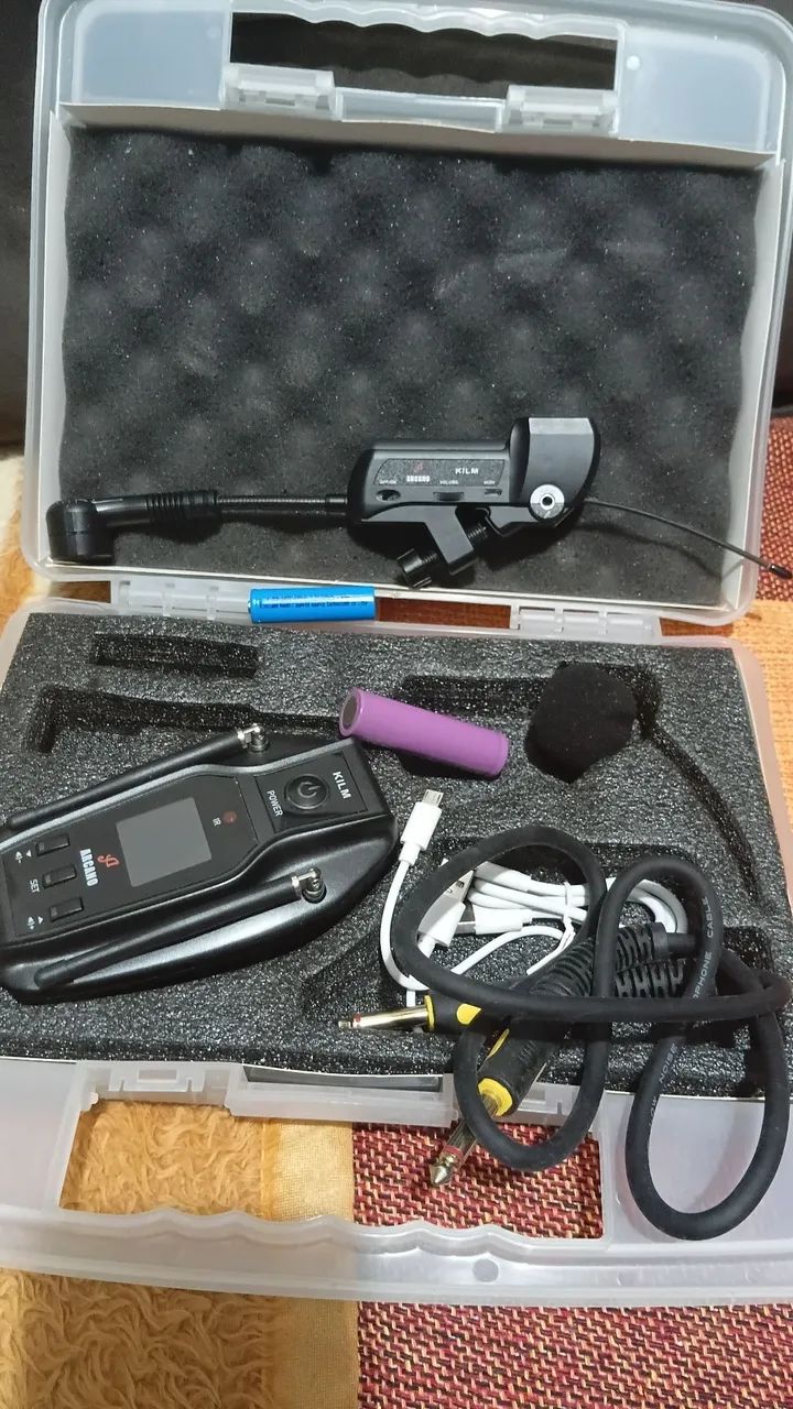 MICROFONE SEM FIO PARA SAXOFONE - ARCAN KILM