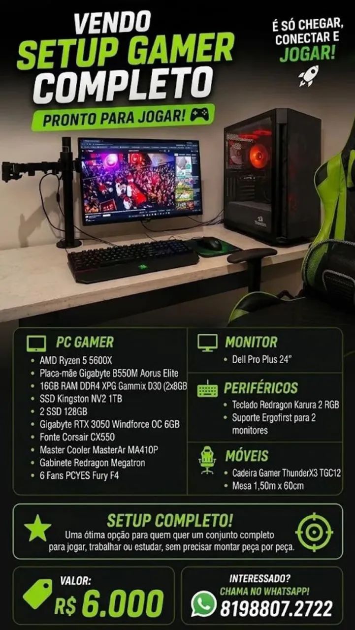 PC Gamer Completo