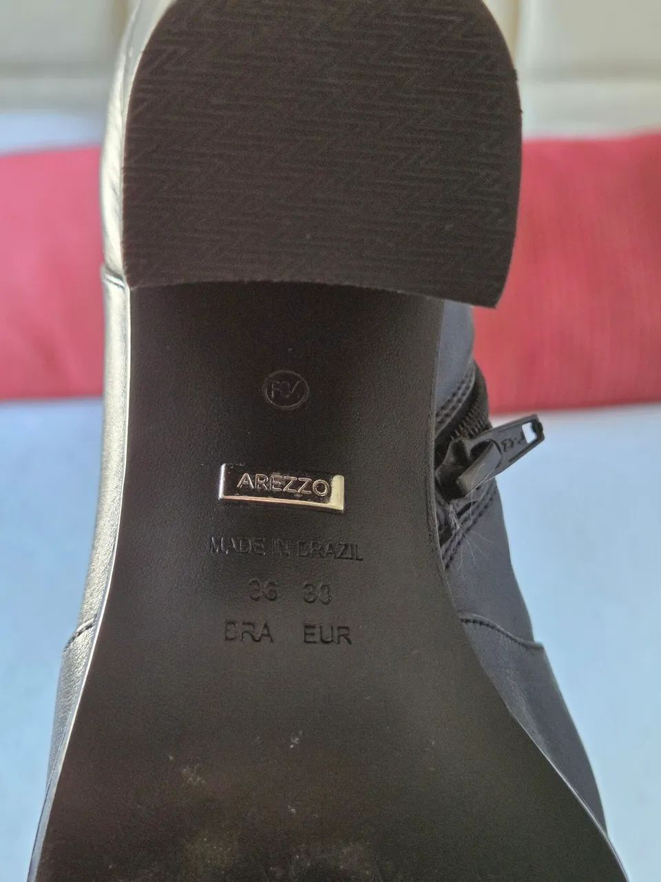 BOTA DE COURO LEGÍTIMO AREZZO - Foto 5