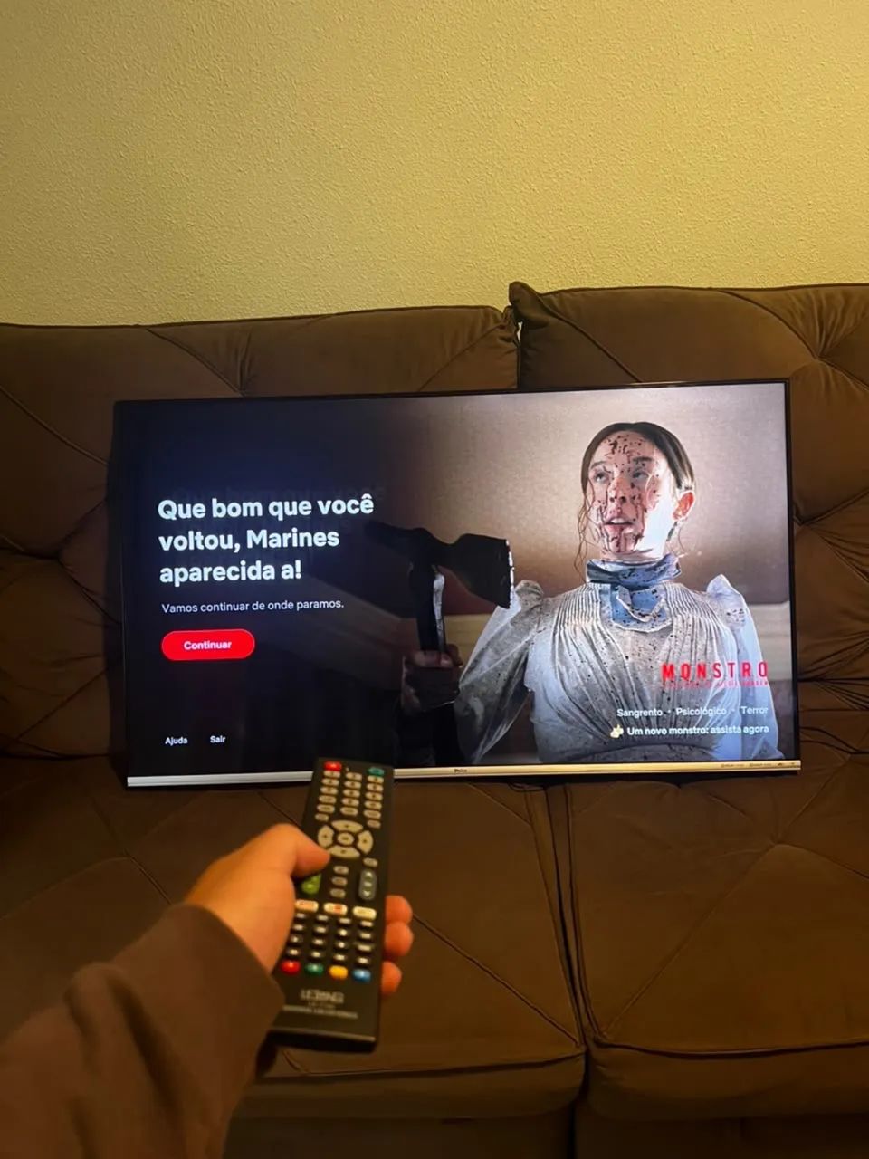 Smart TV Philco 50 Polegadas 4K Android TV Funcionando Perfeitamente