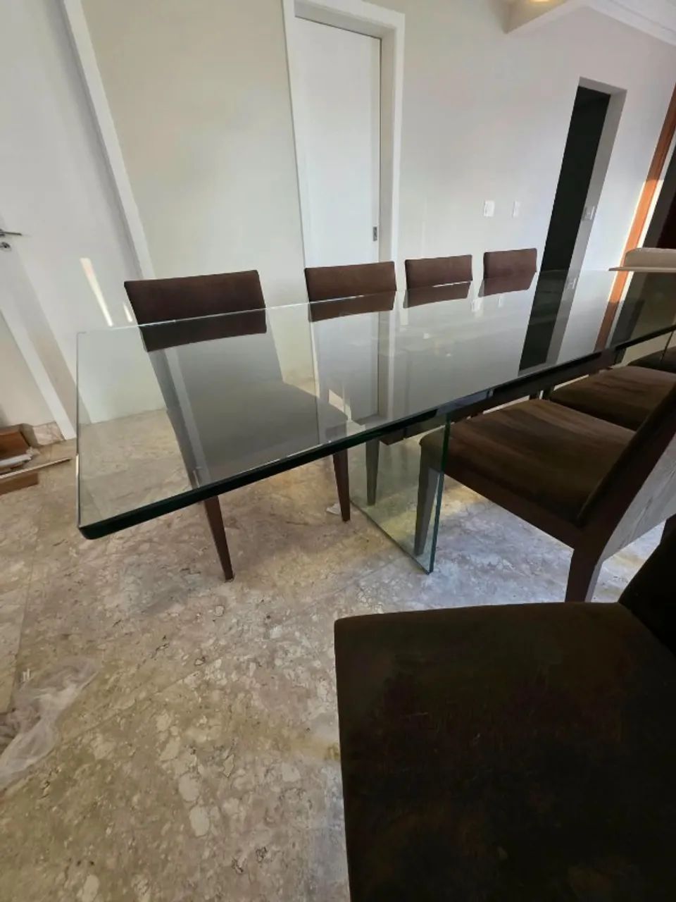 Mesa Jantar Lider Interiores com 8 cadeiras - Foto 2