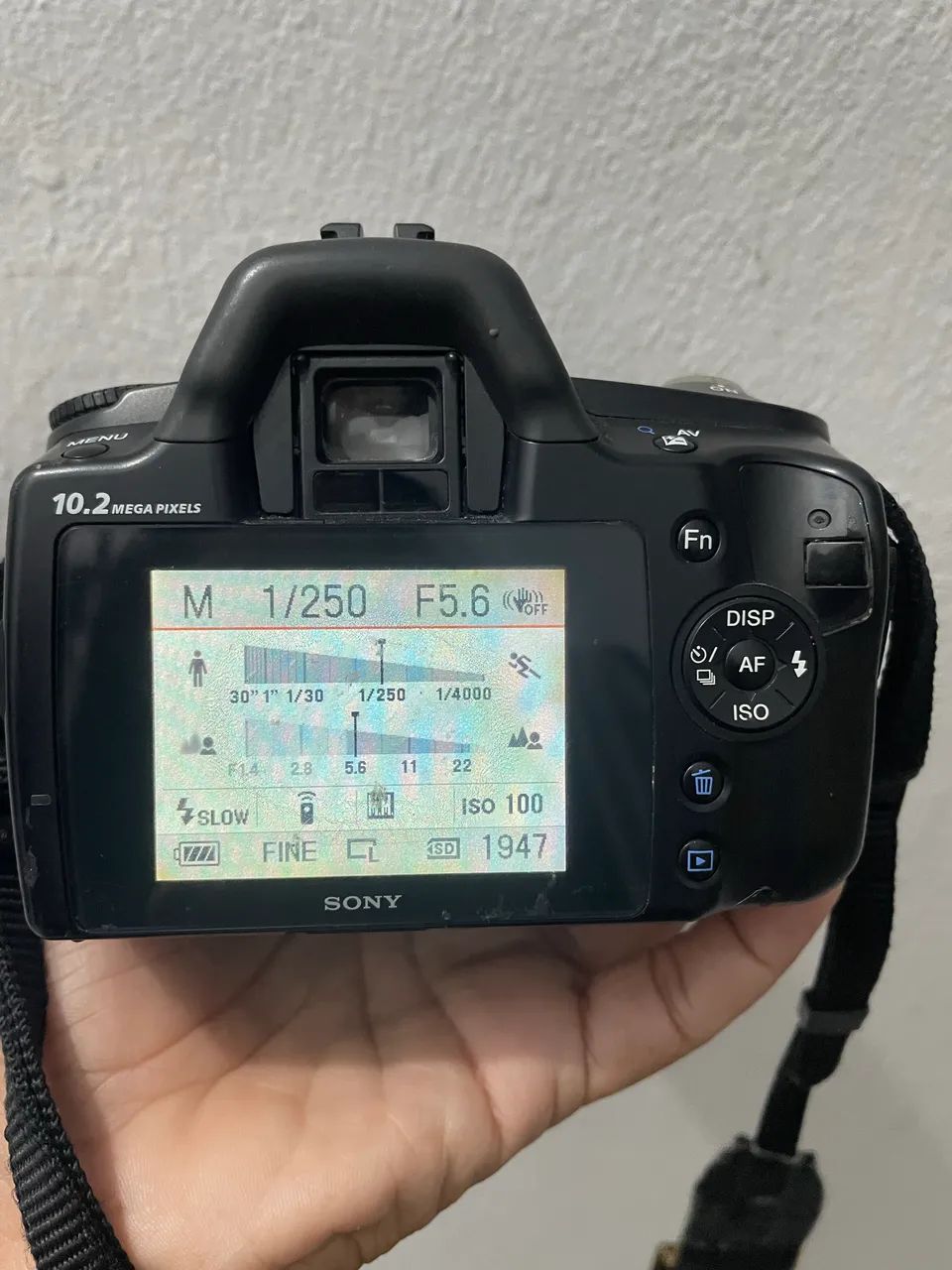 Câmera filmadora Sony-A230 com defeito  - Foto 2