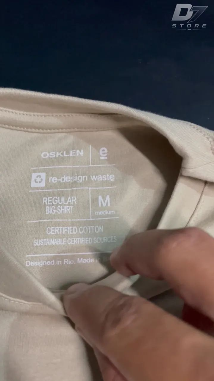 CAMISA OSKLEN MARROM e PRETA - Foto 3
