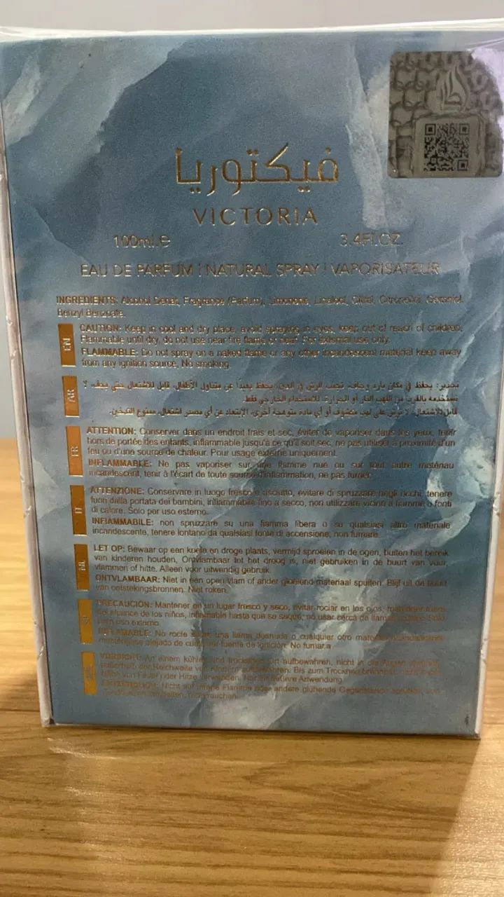 Perfume lattafa victoria 100ml - original - lacrado  - Foto 2