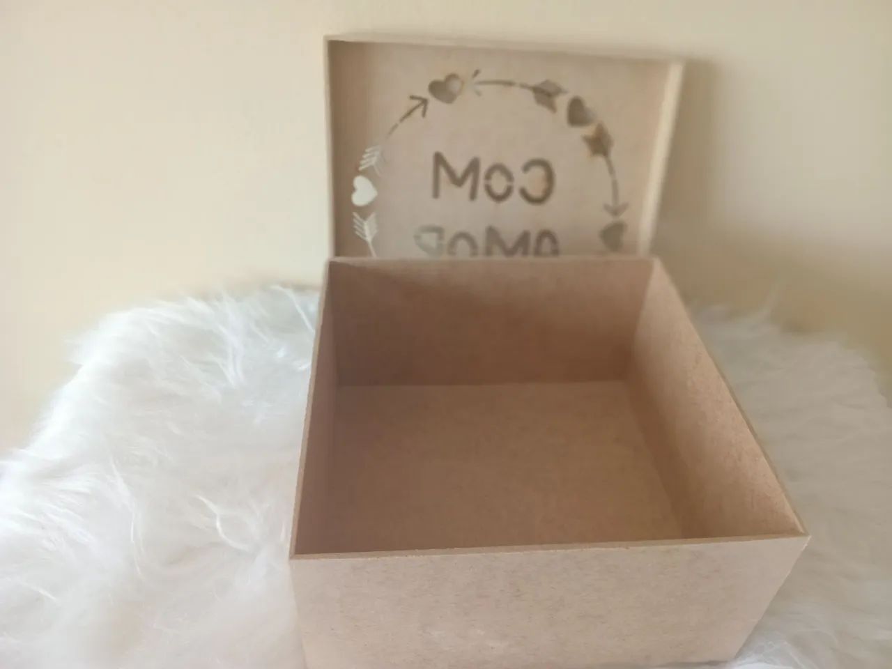 Caixas de mdf, novas