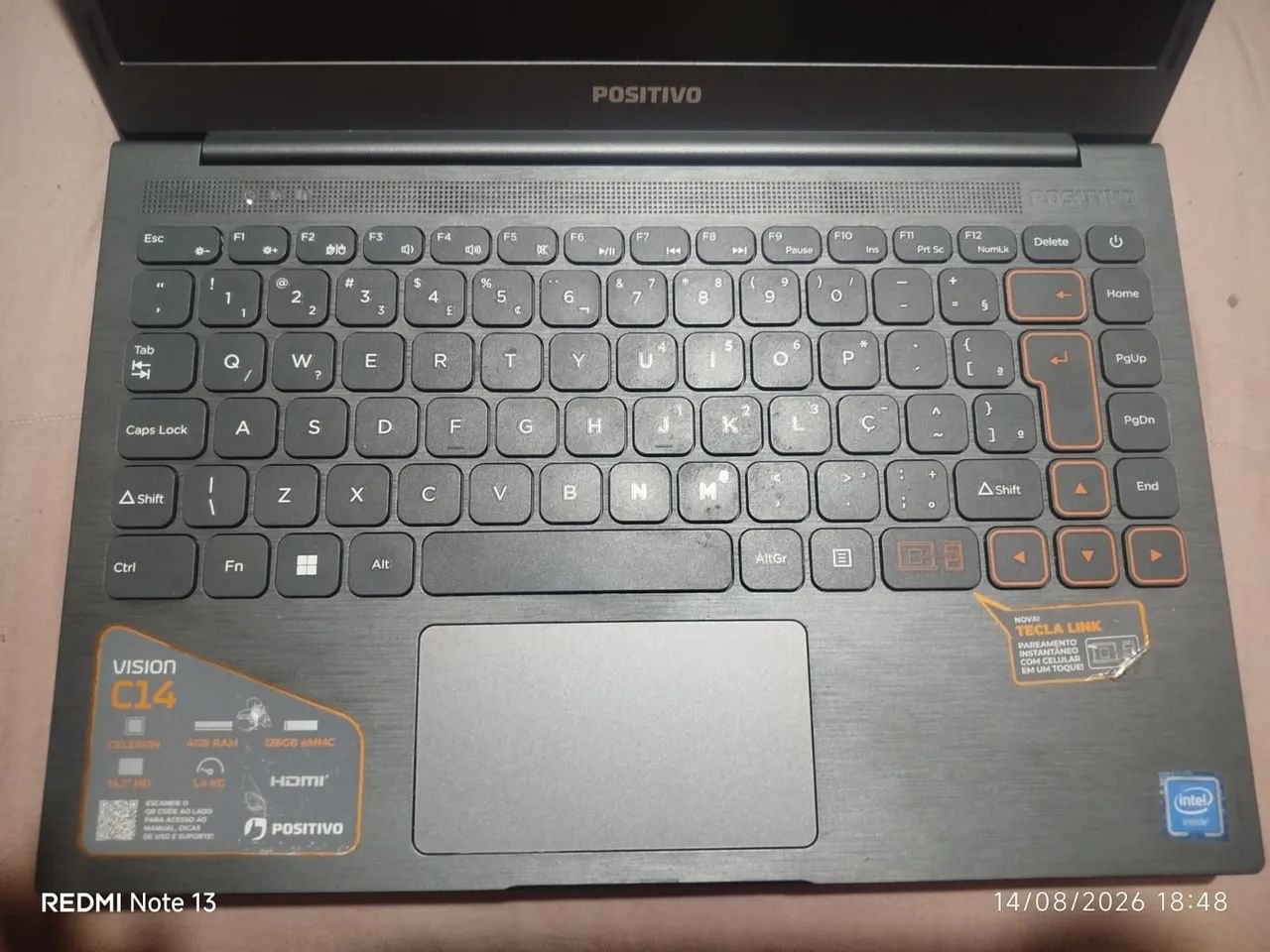 Notebook Positivo Vision C14 - Excelente Estado na Caixa - Foto 3