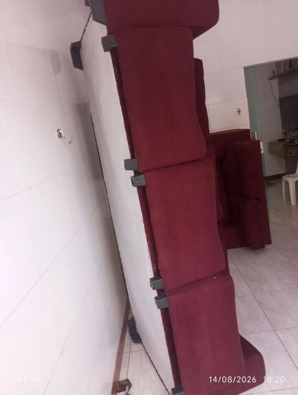 Conjunto de sofá de dois e três lugares os dois por 900. - Foto 3