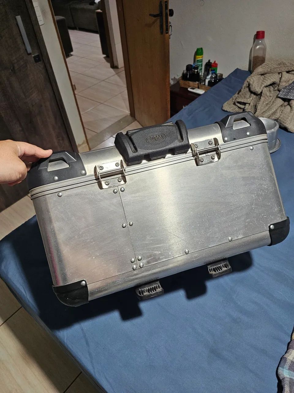Báu / Bauleto de Moto SCAM - Ushuaia 59 litros - Foto 4