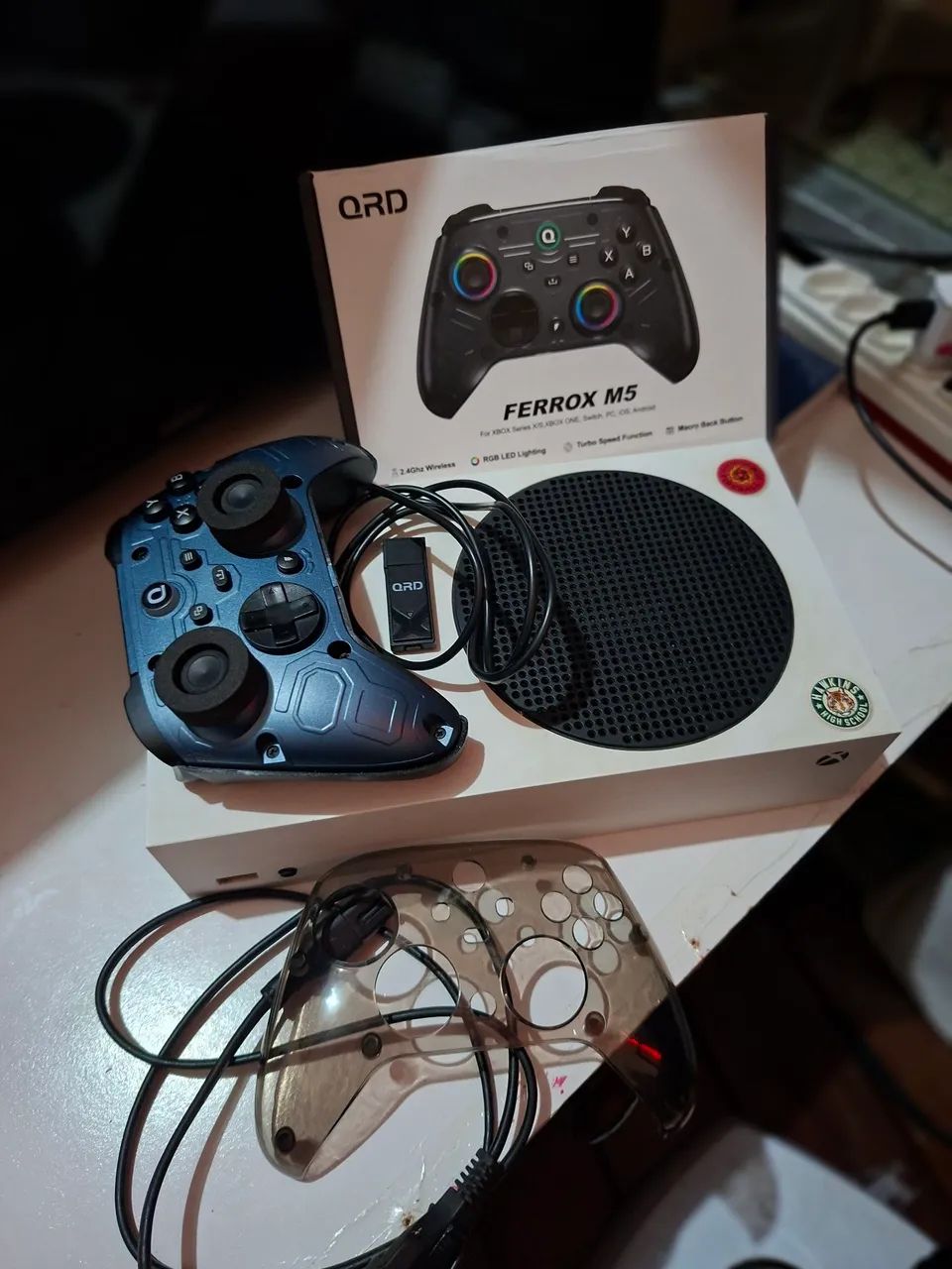 Xbox series s com controle Hall efect