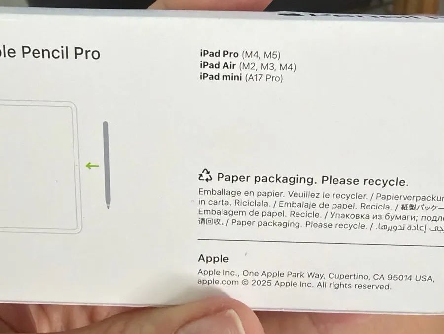 Apple Pencil Pro Original Lacrada - Foto 2