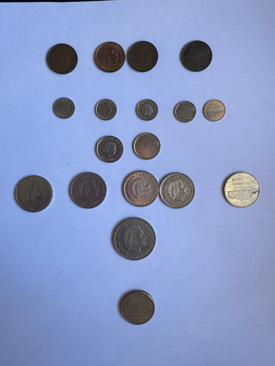 Lote 18 moedas antigas Holanda - Foto 2