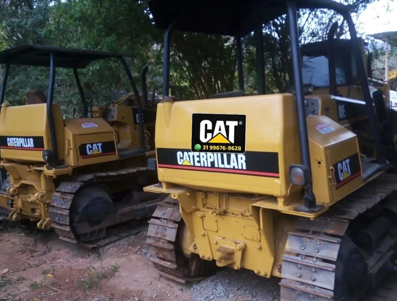 Trator Esteira Caterpillar D4E  - Foto 5