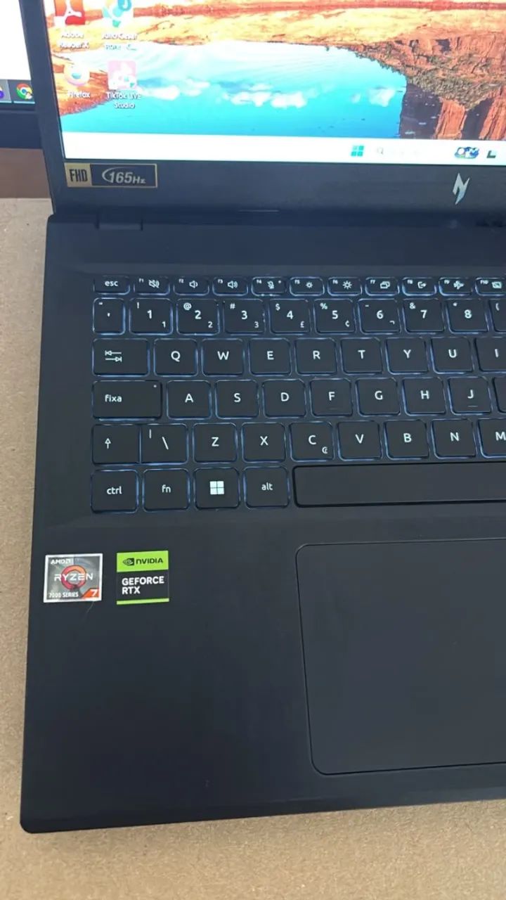 NOTEBOOK GAMER V15 RYZEN 7 + RTX 4050 6GB - Foto 4