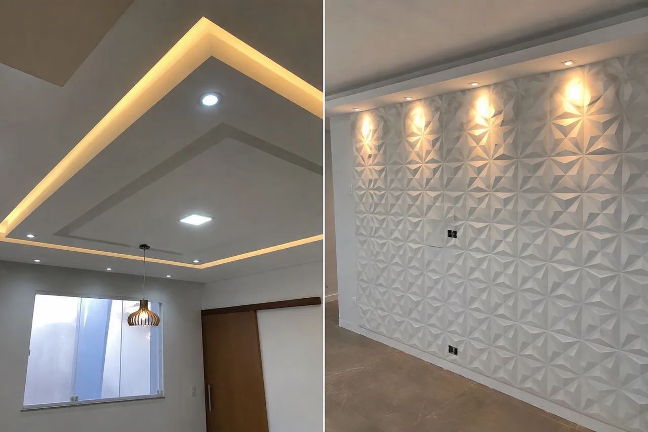 ? Drywall, Gesso 3D e Boiserie | Orçamento Grátis