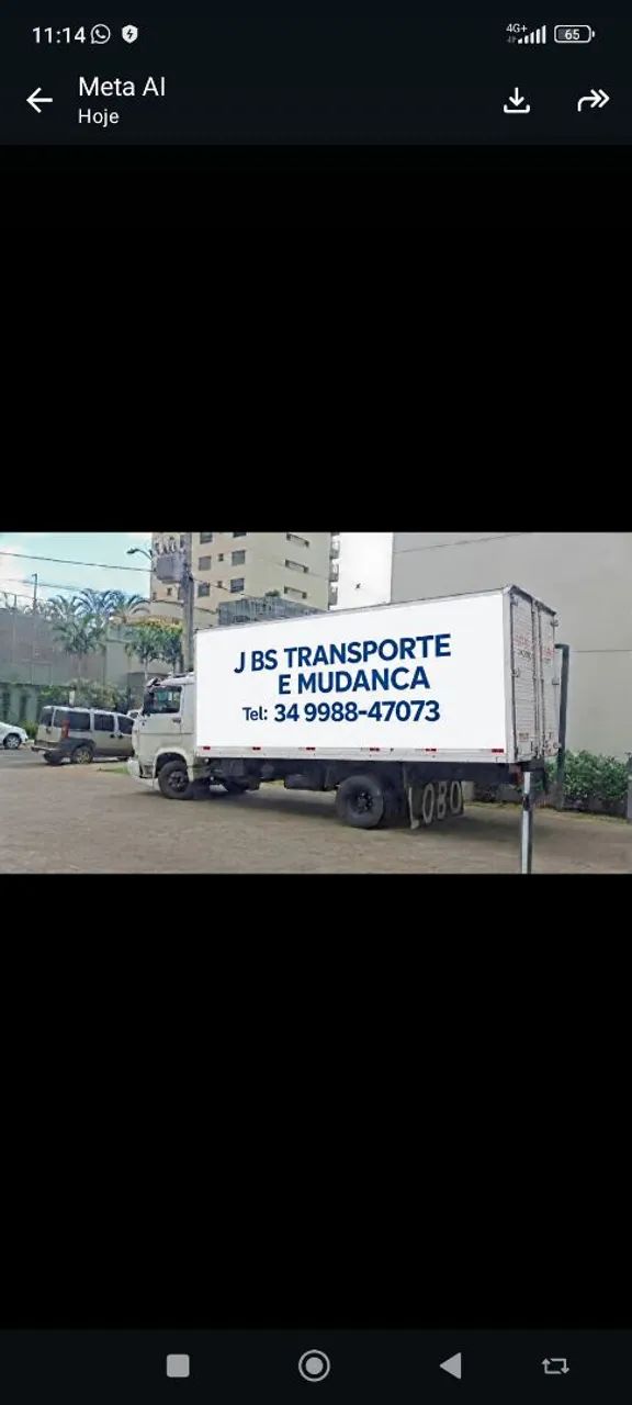 Frete e mudanças