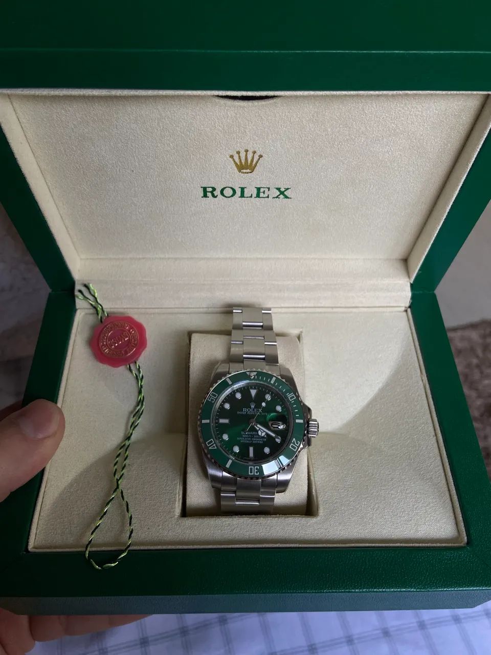 Relógio Rolex super clone 