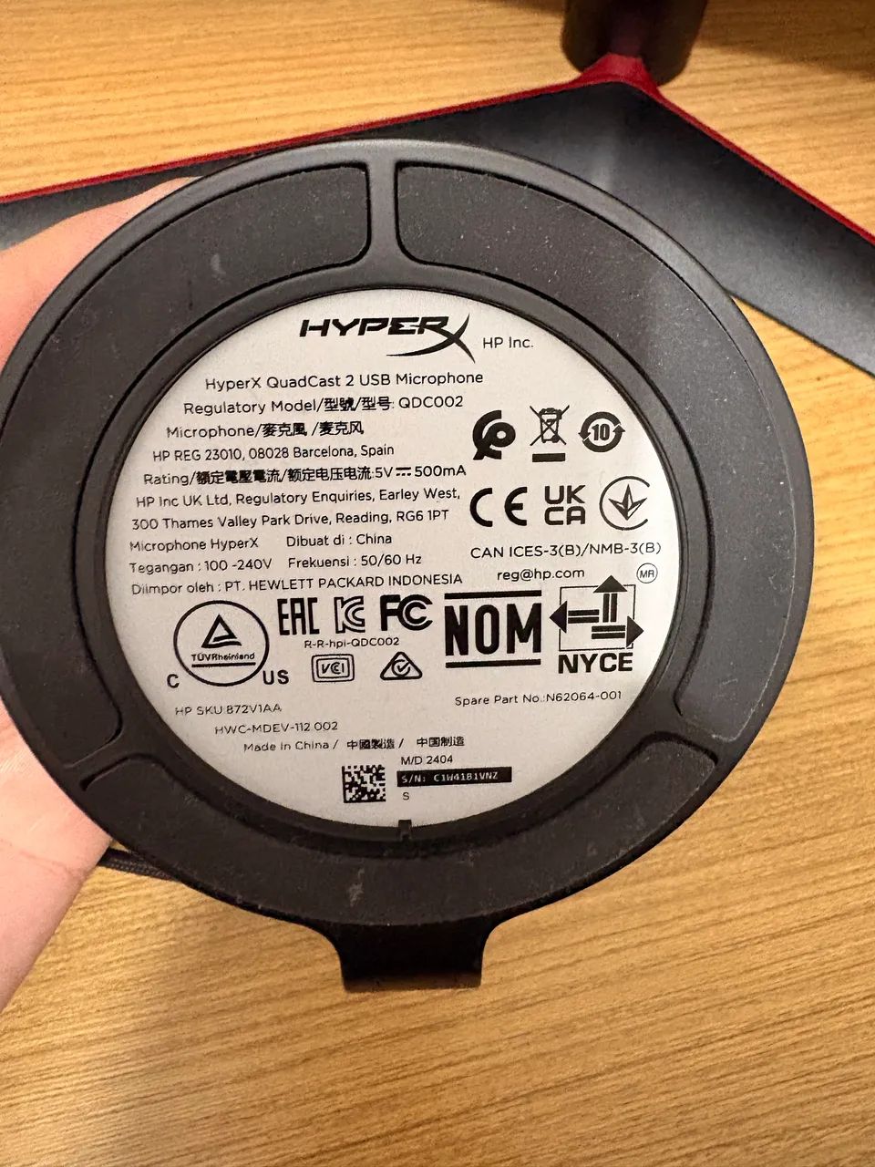 Microfone Gamer HyperX QuadCast 2 - Foto 2