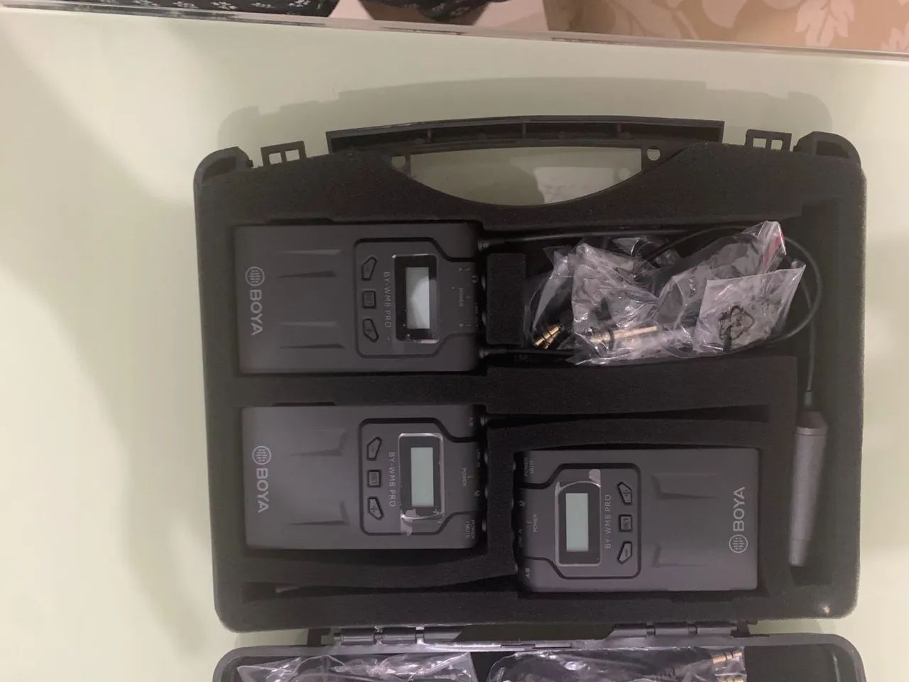 Kit de Microfones Sem Fio BOYA BY-WM8 PRO - Novo - Foto 4