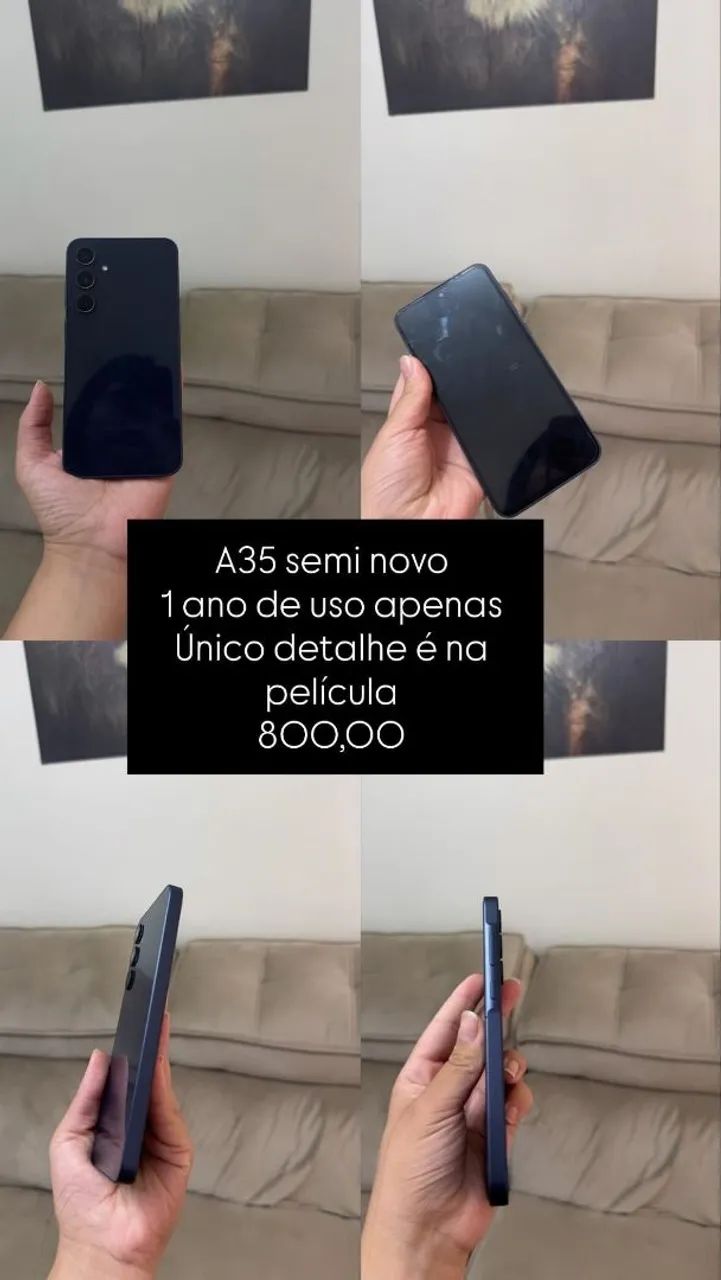 Celular Samsung A35 SEMI NOVO 