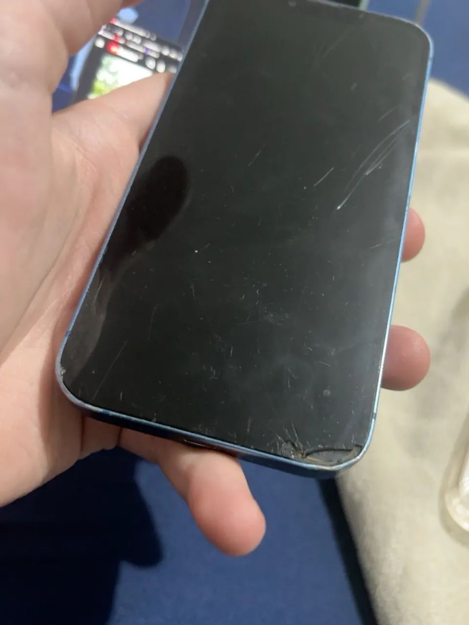 Iphone 13 128GB, danos apenas estéticos em perfeito funcionamento  - Foto 2