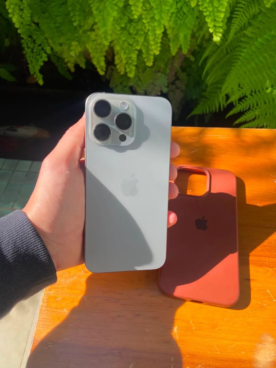 iPhone 15 pro Max 256gb titânio  - Foto 4