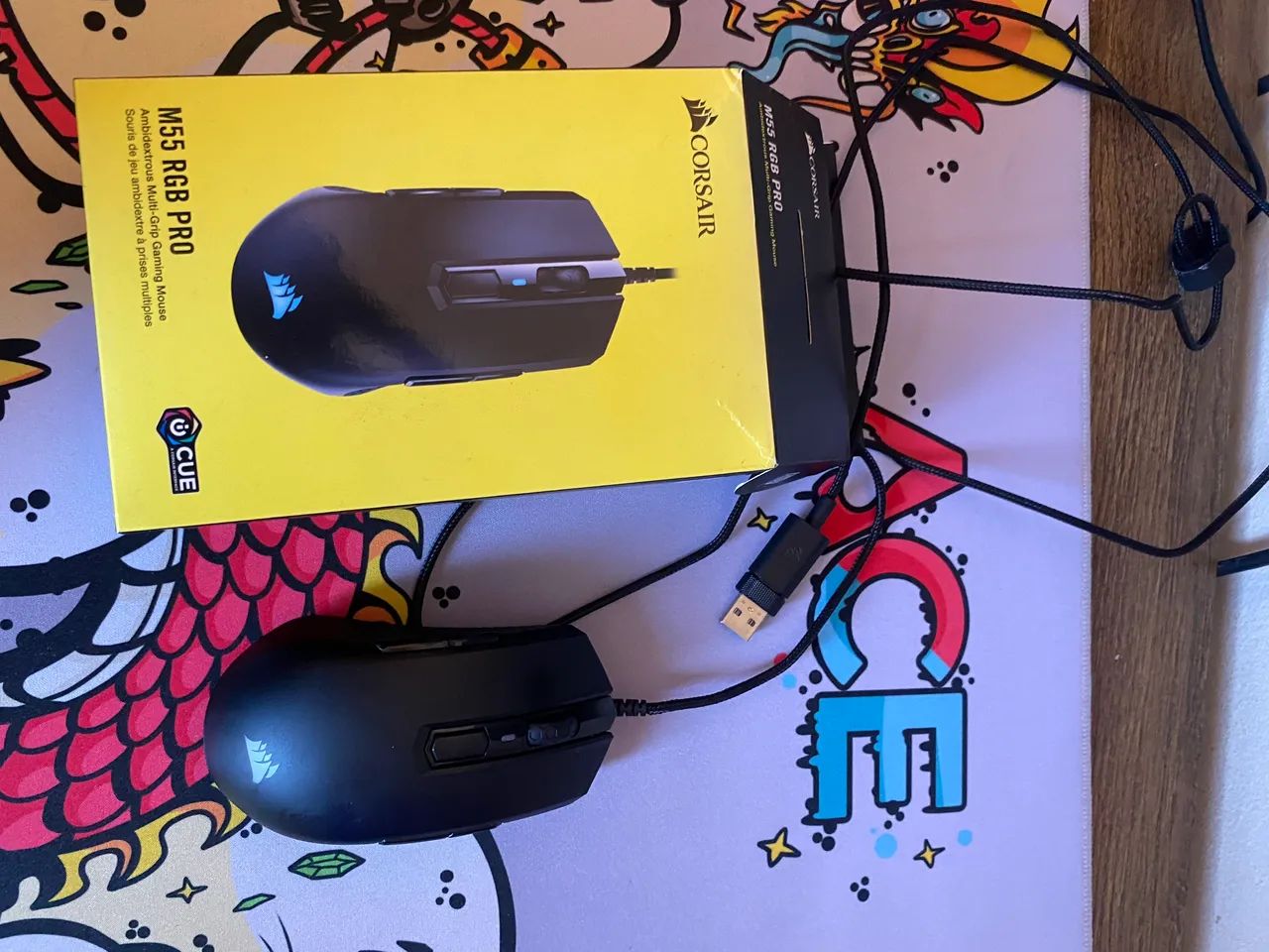 Vendo mouse M55 RGB PRO ( cue)  - Foto 3