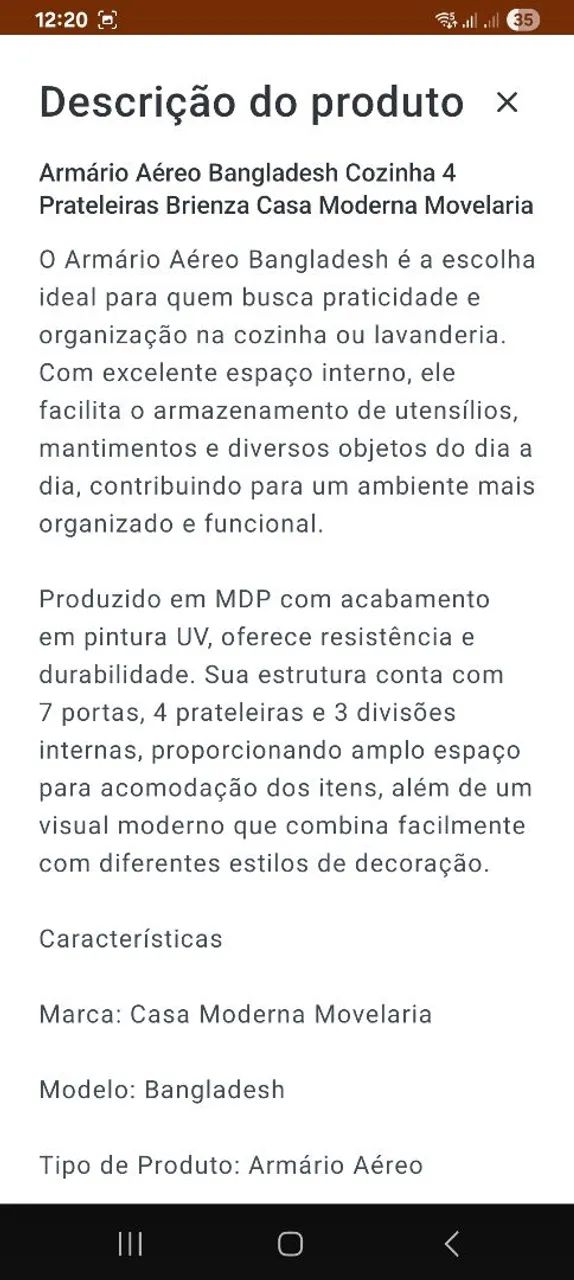 Armário aéreo 7 portas - Foto 2