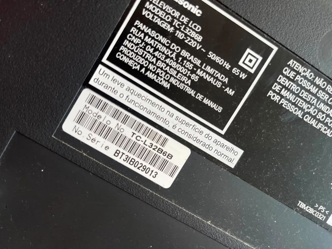 Vendo TV Panasonic 32 polegadas Led - Foto 2