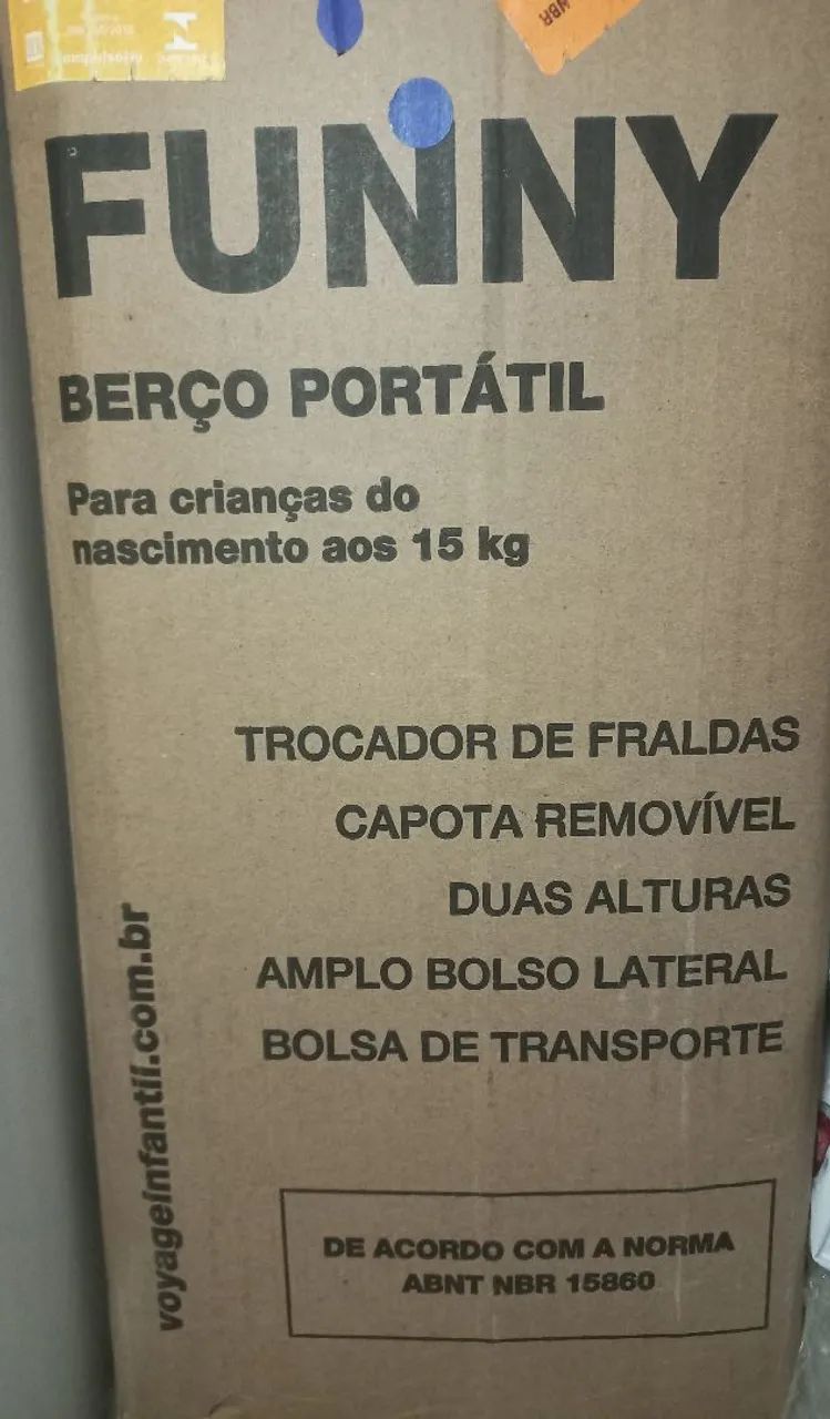 Berço chiqueirinho portátil Funny - Foto 3